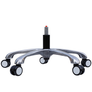 铝合金转椅子电脑椅脚办公椅网椅电竞椅五星脚架底盘底座支架配件