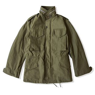 红风 美式复古M65夹克春秋季男OG107美军版野战工装外套战地风衣