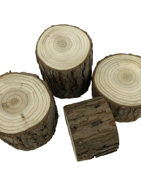 原木圆形婚礼装饰木墩大圆木桩子