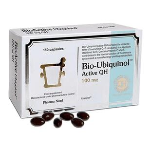 欧洲直邮PharmaNord法尔诺德还原性辅酶q10心脏健康代谢100mg泛醇