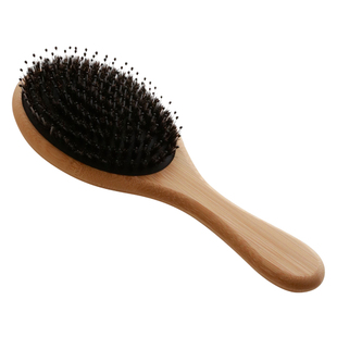 猪鬓毛气囊梳女生专用长发顺发气垫梳头部经络按摩梳便携小梳子