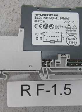 TURCK BL20-2AO-I (0/4 20MA)2xAnaloges Output Module  Diag. L