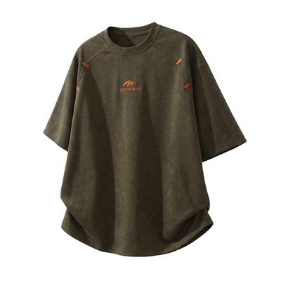 WASSUP潮牌美式短袖T恤男夏季