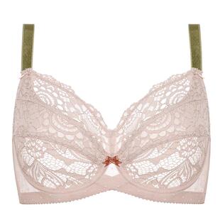 怡倩【可盐可甜】大胸显小薄款文胸收副乳防下垂胸罩大码内衣女