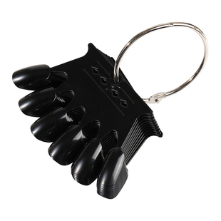 新款打板甲片美甲专用色卡甲油胶色板颜色款式样本打板工具展示版