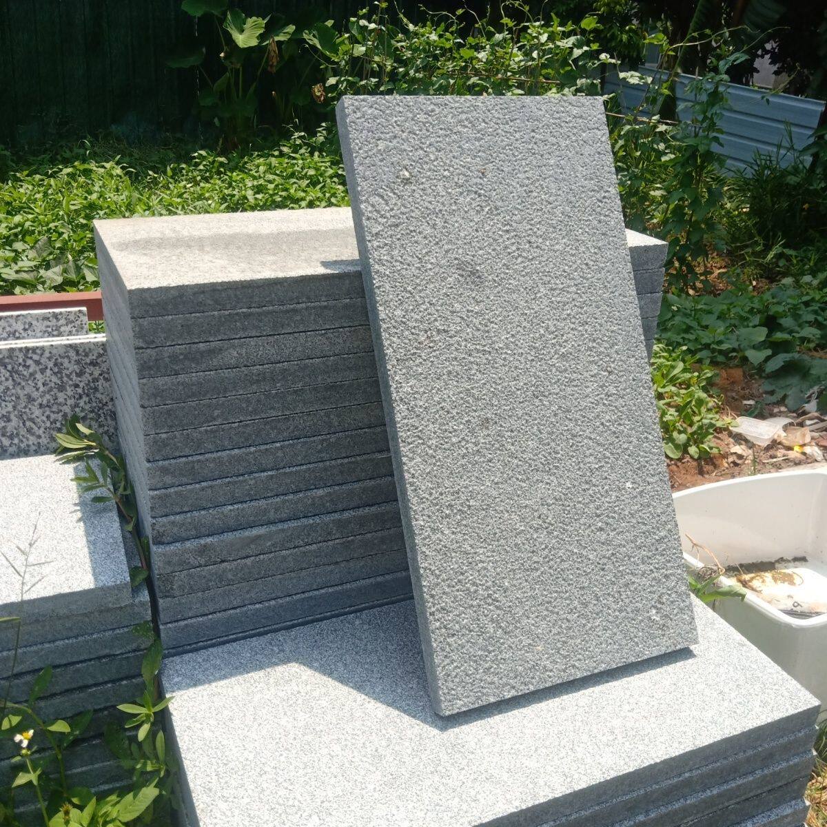 室外庭院石材600300地铺PC加厚火烧面板材户外广场花园粗面地砖