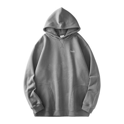 500G重磅加绒连帽卫衣运动外套