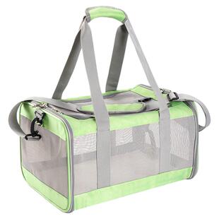 大韩宠物航空软包猫包便携外出猫咪狗笼可上飞机折叠斜挎手提箱