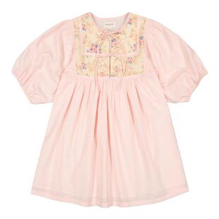 5Z little法国Louis louise SS25儿童女宝印花连衣裙吊带裙