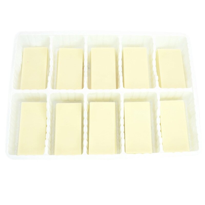 新品长方黑白片蛋糕装饰巧克力