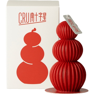 南十字星 红色高级香薰蜡烛礼盒创意葫芦蜡烛摆件新婚结婚礼物