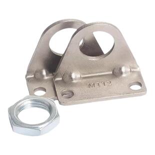 亚德客MI气缸支架底座F-MI8SDB 10TC 12 F-MI16LB MI20FA 25 32