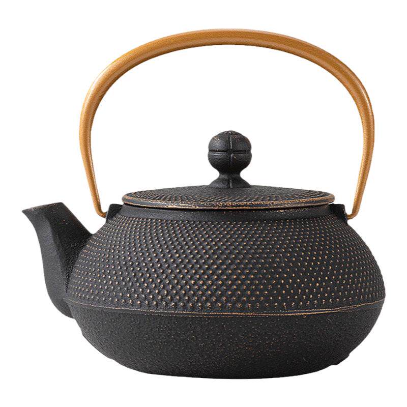 日本进口南部铁器泡茶铁壶