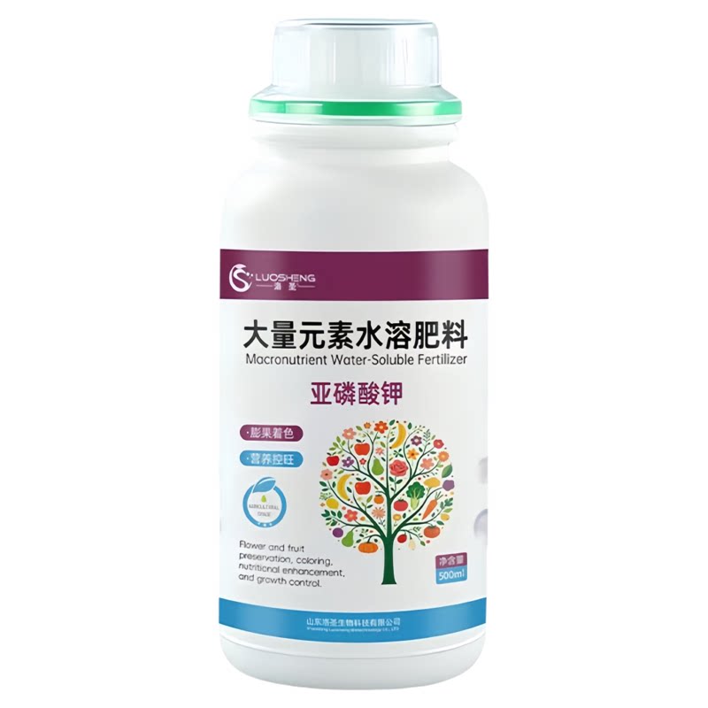 亚磷酸钾控旺控梢膨果叶面水溶肥