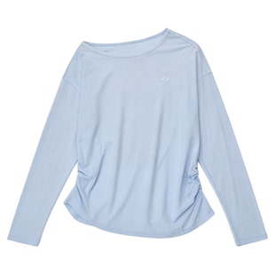 CLIMAX VISION【轻薄凉爽】莱赛尔空气感罩衫T恤斜肩遮阳长袖上衣