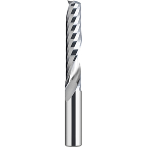 进口单刃刀3.175螺旋铣刀塑料亚克力PVC广告雕刻刀刀头雕刻机CNC