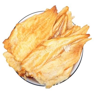手撕碳烤鳕鱼片舟山鱼干片香即食