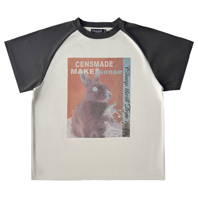 CENSMADE26SS反转兔插肩短袖