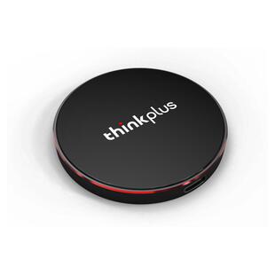 联想thinkplus磁吸移动固态硬盘小飞盘UH100-1TB高速读取小巧便携