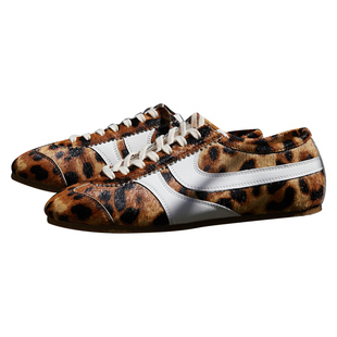 Le' Murmure 交响日落_意大利进口胎马毛 美式复古 系带德训鞋 女