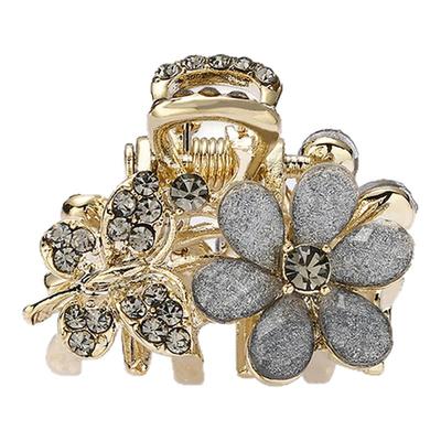 萱子饰品发夹合金小清新甜美花朵