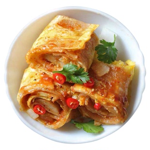 特色东北烤冷面正宗烤冷面500克真空袋装半成品家庭装烤冷面面皮