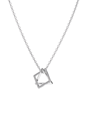 psycho7简约钛钢几何ins极简项链