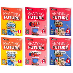 美国原版Compass少儿英语阅读教材Reading Future 官方精讲课程跨学科阅读 剑桥KET/PET核心词汇备考考试教材综合教程小学英语教材