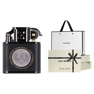 KW卡尔威登打火机女士送男友生日礼物男生高档煤油高颜值防风男士