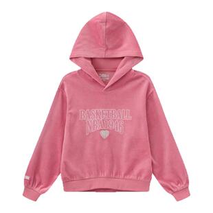 nbakids童装2025冬季男女童连帽卫衣儿童长袖上衣百搭K254TH610P