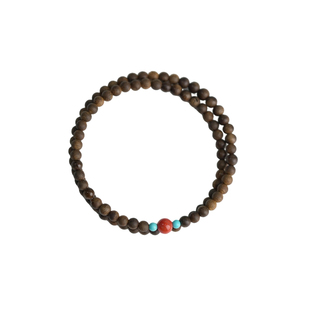 芽庄老料奇楠沉香手串招财转运保山满肉满色南红绿松聚气守财手链