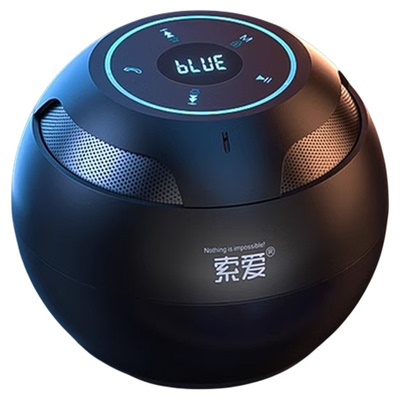 索爱S35蓝牙音响迷你小音箱2026新款高音质家用无线便携重低音炮