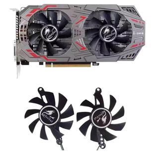 七彩虹P106显卡散热器原装1060 GTX960 1050 雷暴鲨显卡拆机风扇