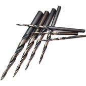 苏氏锥度钻头全磨黑色加硬麻花钻锥度钻 含钴斜度钻 模具水口钻头