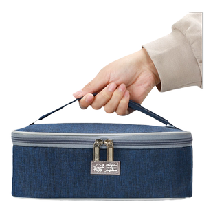 饭盒保温袋铝箔加厚手提包小学生儿童手拎午餐包带饭便当袋子饭兜