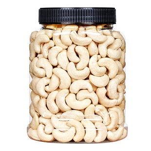 新货原味白腰果仁500g罐装熟烘焙用品健康零食大颗粒越南炒货批发