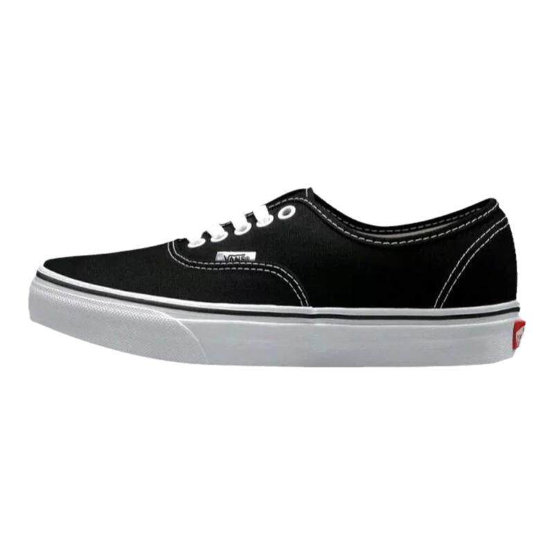 vans低帮黑白经典款帆布滑板鞋