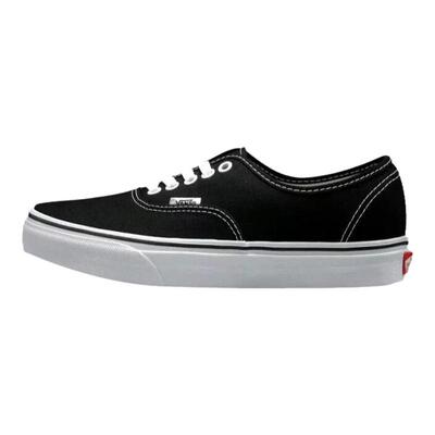 vans低帮黑白经典款帆布滑板鞋