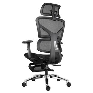 歌德利T12人体工学椅乳胶电脑椅子靠背久坐舒适家用老板办公椅