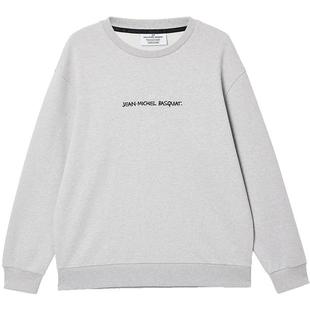 【BSQ联名】杰克琼斯秋季男装新款纯棉卫衣宽松撞色印花男士外套