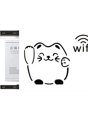 简约网线盒电表箱装饰画法蒂雅