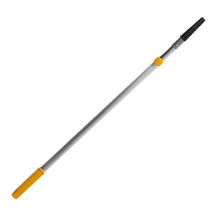 乳胶油漆滚筒刷伸缩杆船用加厚铝合金不锈钢刷墙工具加厚滚筒杆子