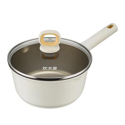 炊大皇奶锅辅食锅钛5倍不粘寿命