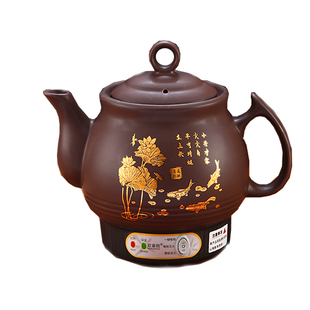 一键智能煎药壶紫砂全自动中药壶插电药罐煮药锅中医药砂锅无釉