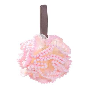 大号沐浴球雪球浴花柔软泡澡球可爱搓澡搓背起泡洗浴用品洗澡巾