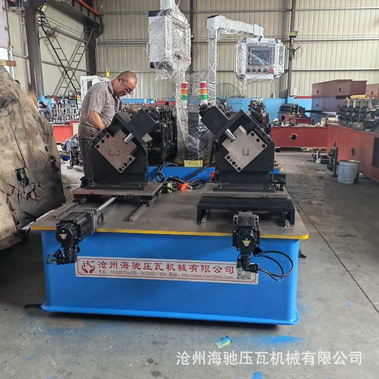 海驰机械供应卡式轻钢龙骨机 U型C型两用龙骨设备 集成吊顶龙骨机