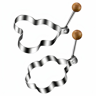 316不锈钢水煮荷包蛋模具爱心煎蛋器家用快速蒸儿童早餐鸡蛋神器