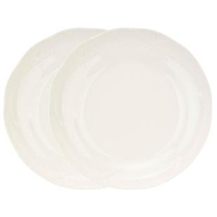 摩登主妇浮雕白色盘子家用菜盘陶瓷碟子高级感餐具牛排盘西餐餐盘