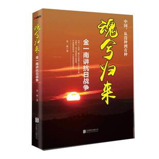 魂兮归来金一南讲抗 战争 苦难辉煌 浴血荣光姊妹篇 磨铁图书 正版书籍 一寸河山一寸血