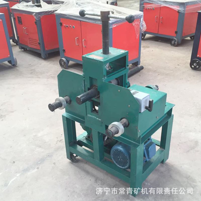 钢管折弯机 方管圆管大棚不锈钢平台液压折弯器76电动立式弯管机